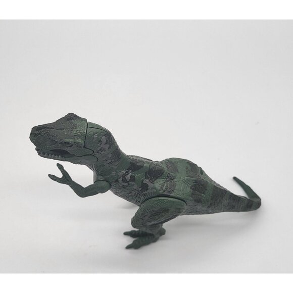 Kid Galaxy Tyrannosaurs Rex T-Rex Posable Dinosaur Action Toy Light and Sound - Picture 2 of 8